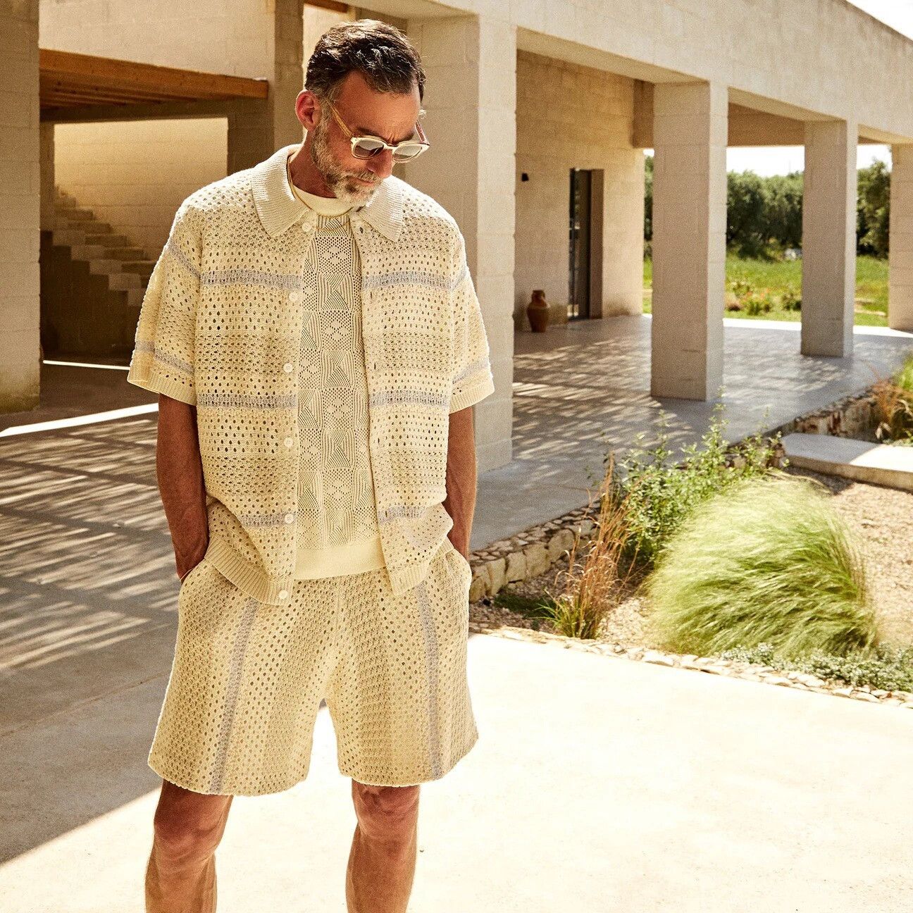 Kith kith thompson crochet buttondown short sleeve shirt Size US S / EU 44-46 / 1 - 8 Thumbnail