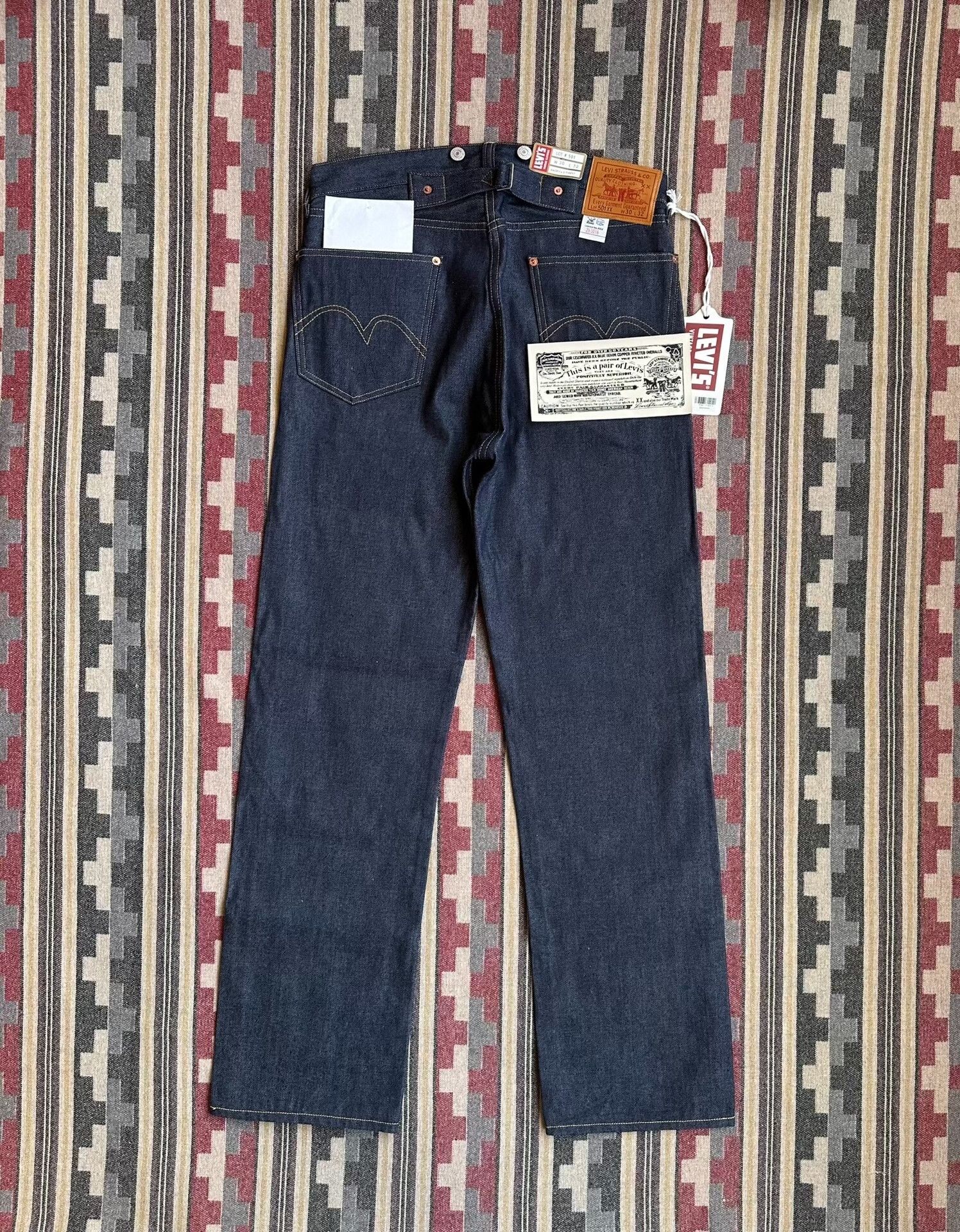 Levi's Vintage Clothing levi’s lvc 1933 501xx selvage jeans Size US 30 / EU 46 - 2 Thumbnail