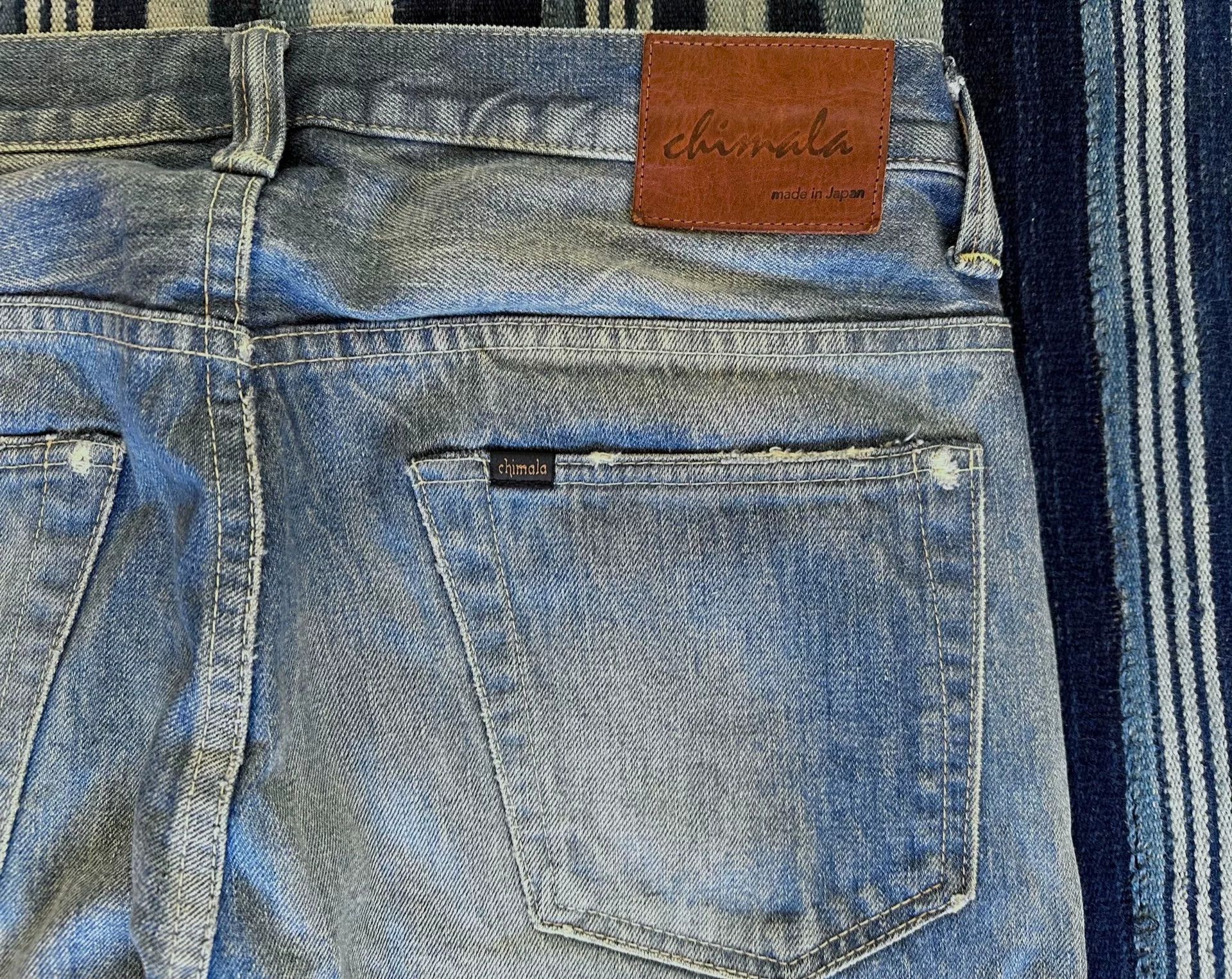 Chimala chimala straight-leg distressed denim pants Size US 31 - 5 Thumbnail