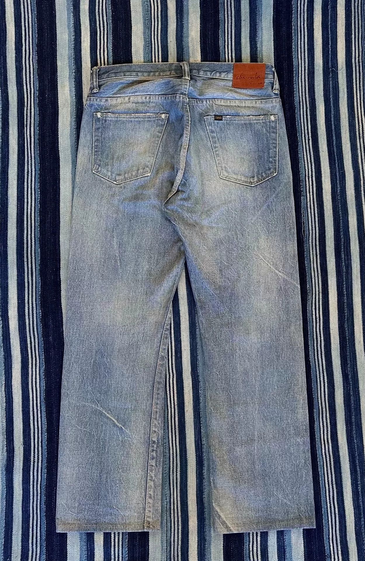 Chimala chimala straight-leg distressed denim pants Size US 31 - 2 Thumbnail