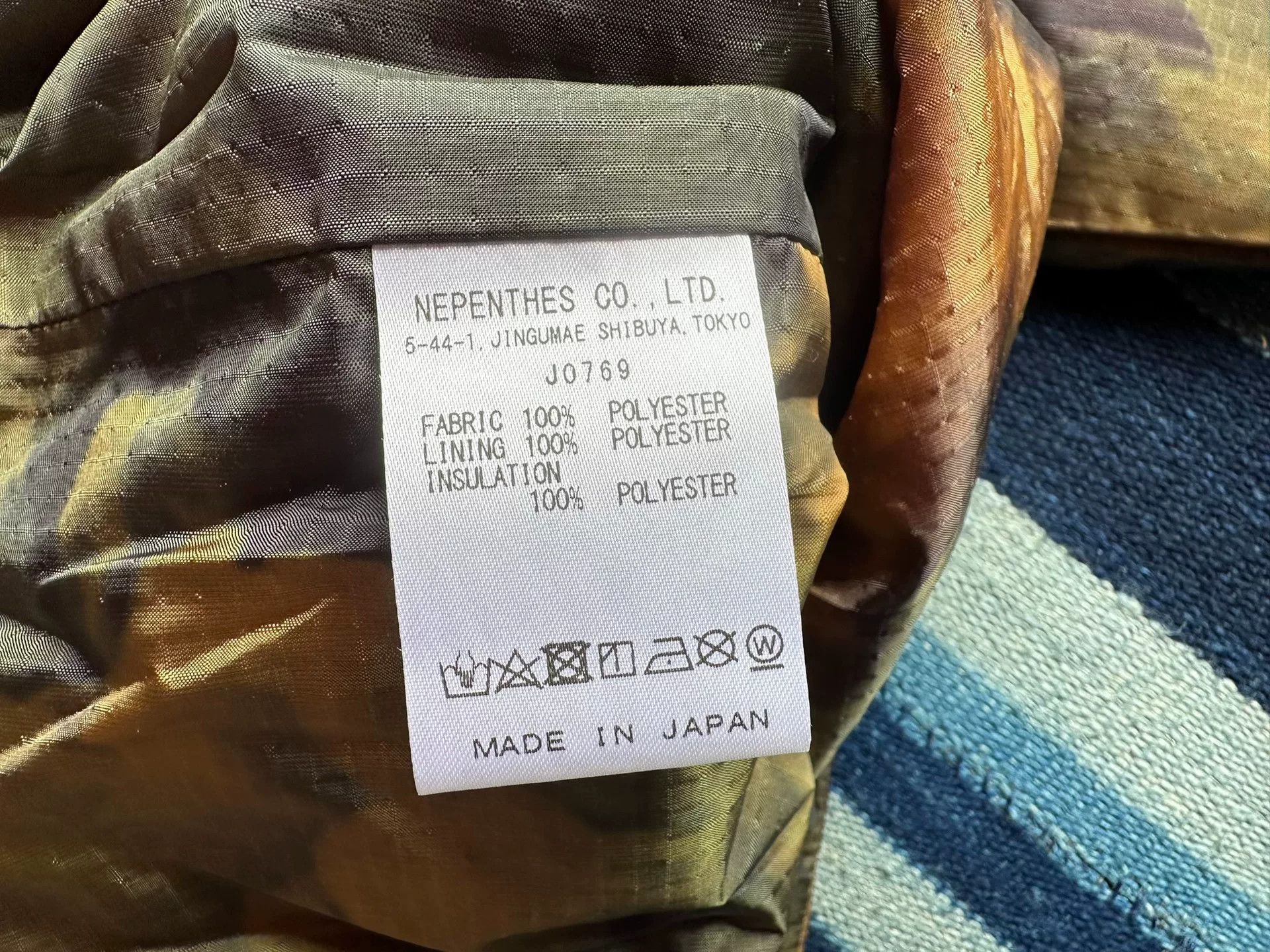South2 West8 lightweight camouflage filling jacket Size US M / EU 48-50 / 2 - 7 Thumbnail