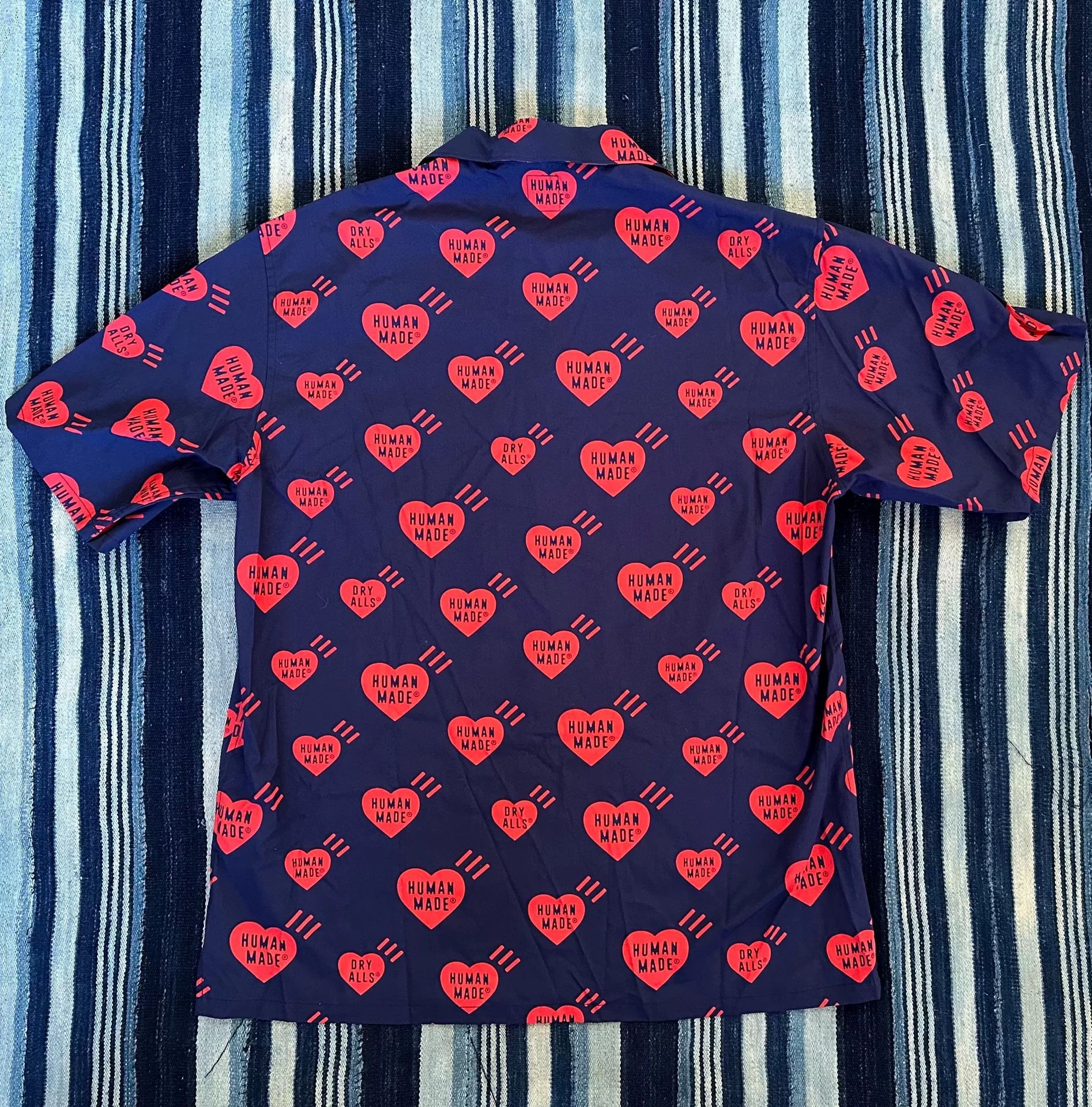 Human Made human made heart pattern aloha shirt Size US M / EU 48-50 / 2 - 2 Thumbnail