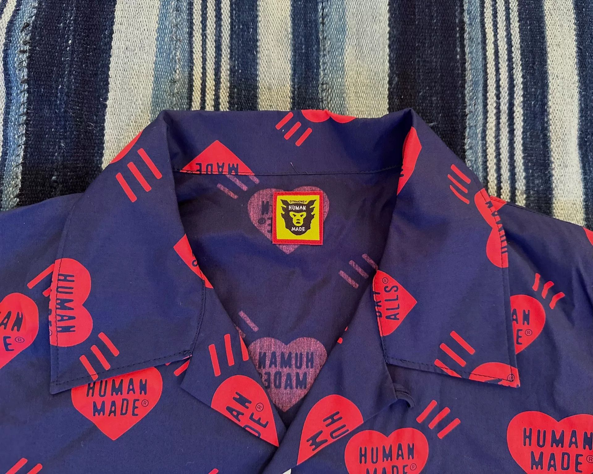 Human Made human made heart pattern aloha shirt Size US M / EU 48-50 / 2 - 4 Thumbnail