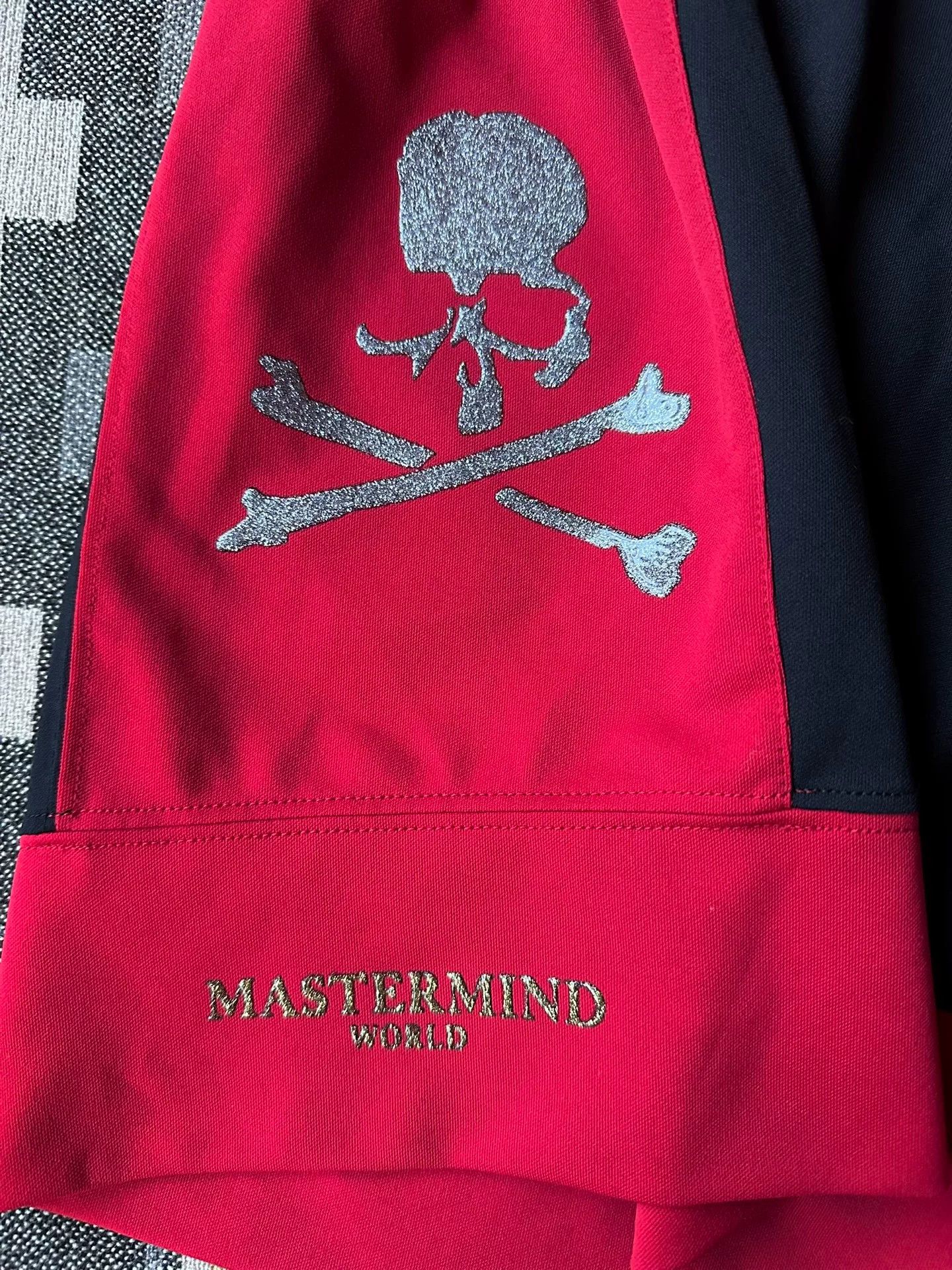 Mastermind Japan Mastermind World Color-Block Skull Shorts Size US 31 - 5 Thumbnail