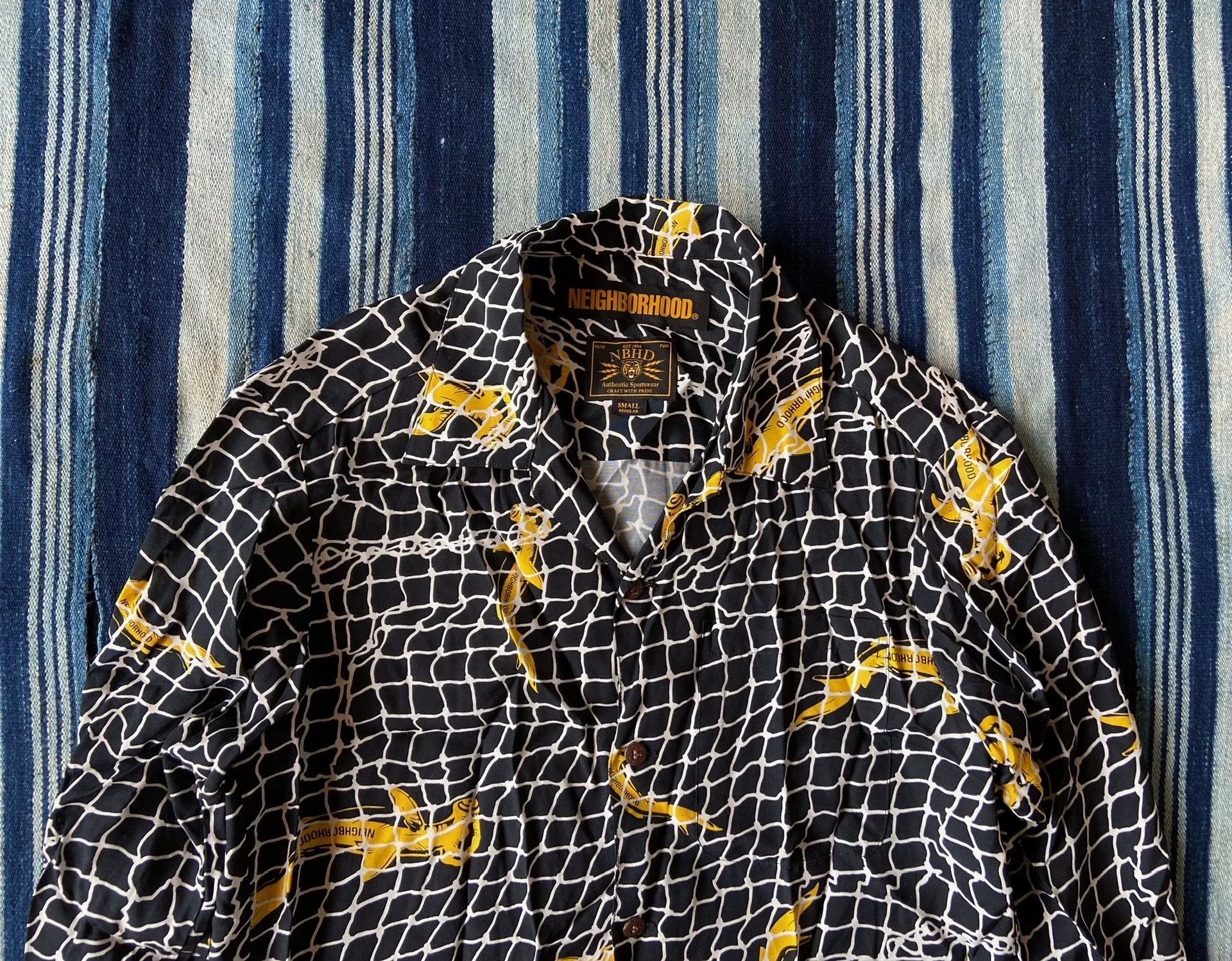 Neighborhood neighborhood shark aloha long sleeve shirt Size US S / EU 44-46 / 1 - 3 Thumbnail