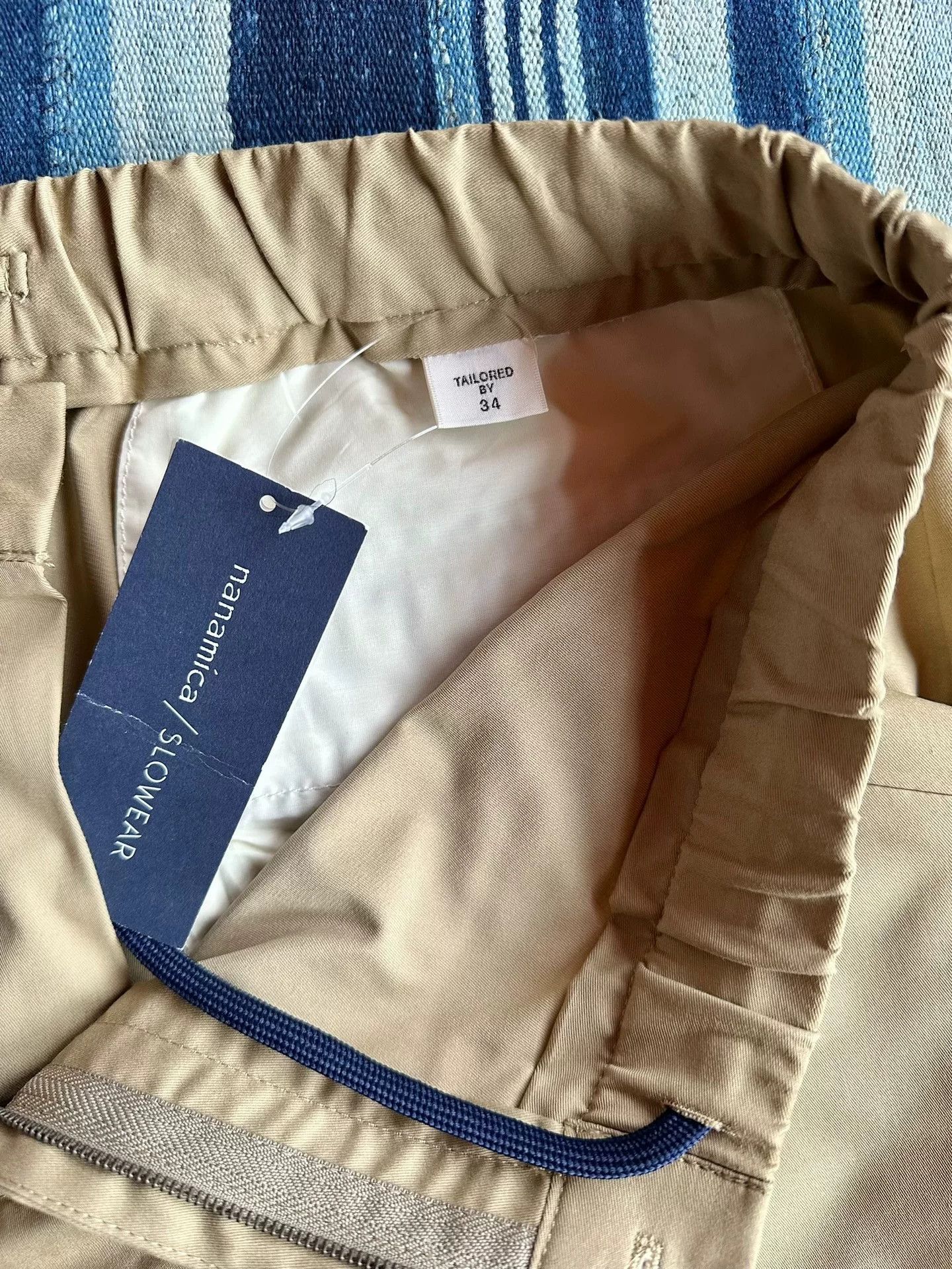 Nanamica nanamica chino shorts in khaki color Size US 34 / EU 50 - 6 Thumbnail