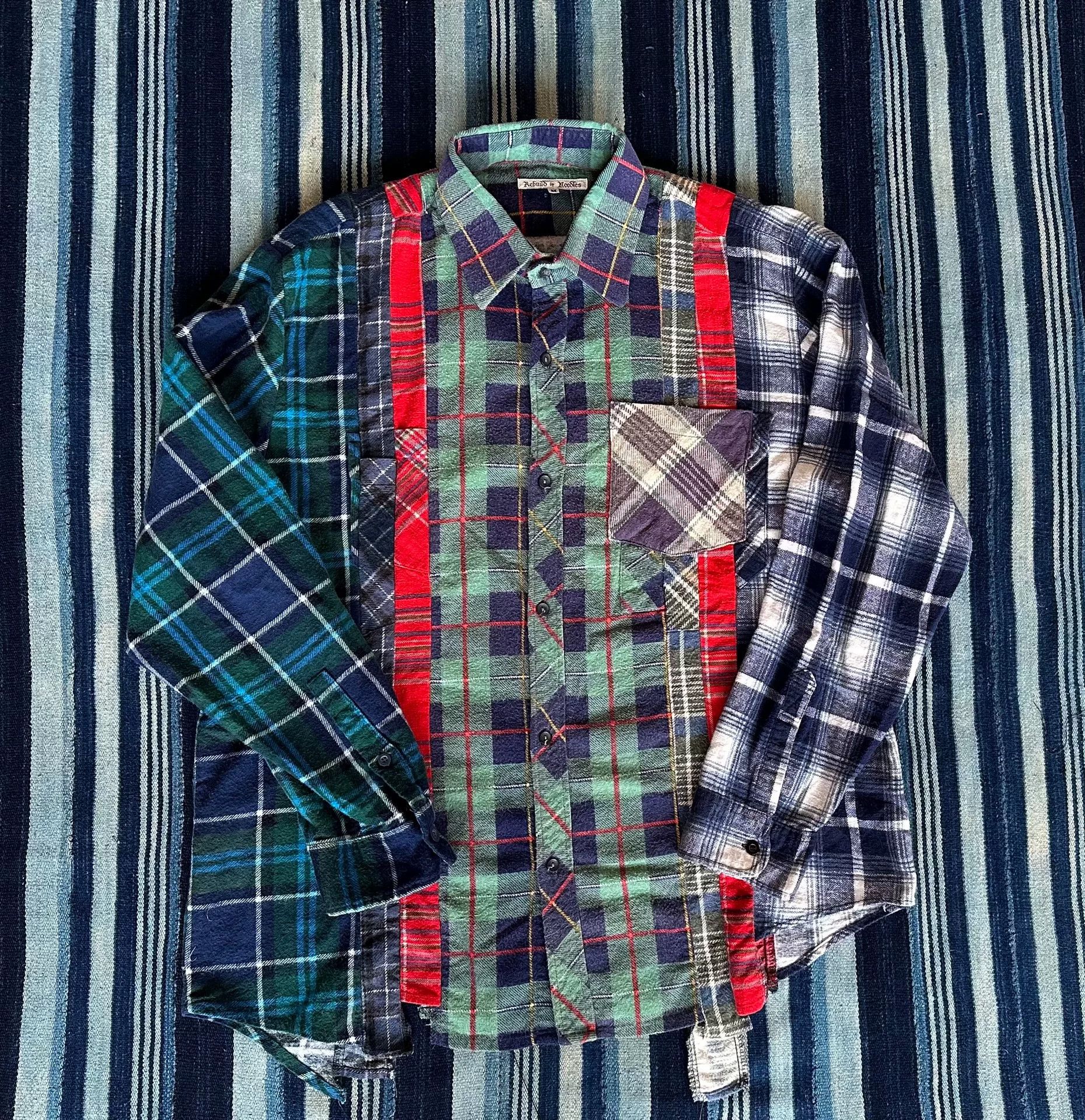 Needles Rebuild By Needles Vintage Wide Shirt Size US M / EU 48-50 / 2 - 2 Thumbnail
