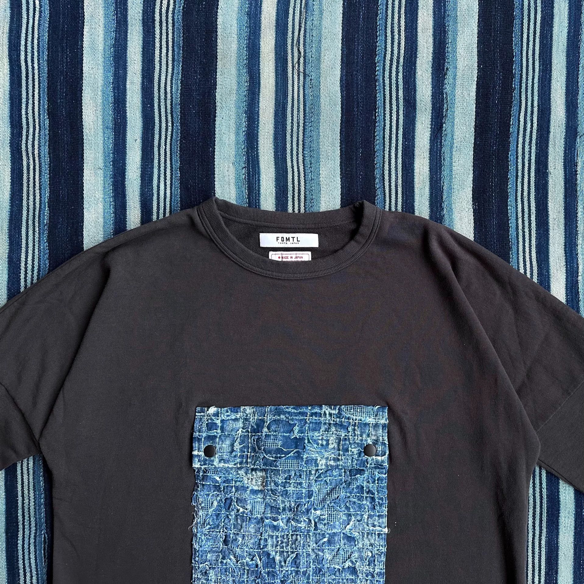 FDMTL fdmtl boro big pocket t-shirt gray Size US L / EU 52-54 / 3 - 3 Thumbnail