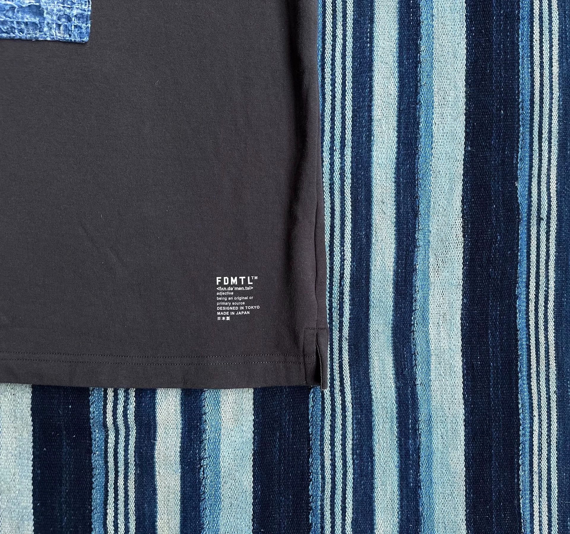 FDMTL fdmtl boro big pocket t-shirt gray Size US L / EU 52-54 / 3 - 6 Thumbnail