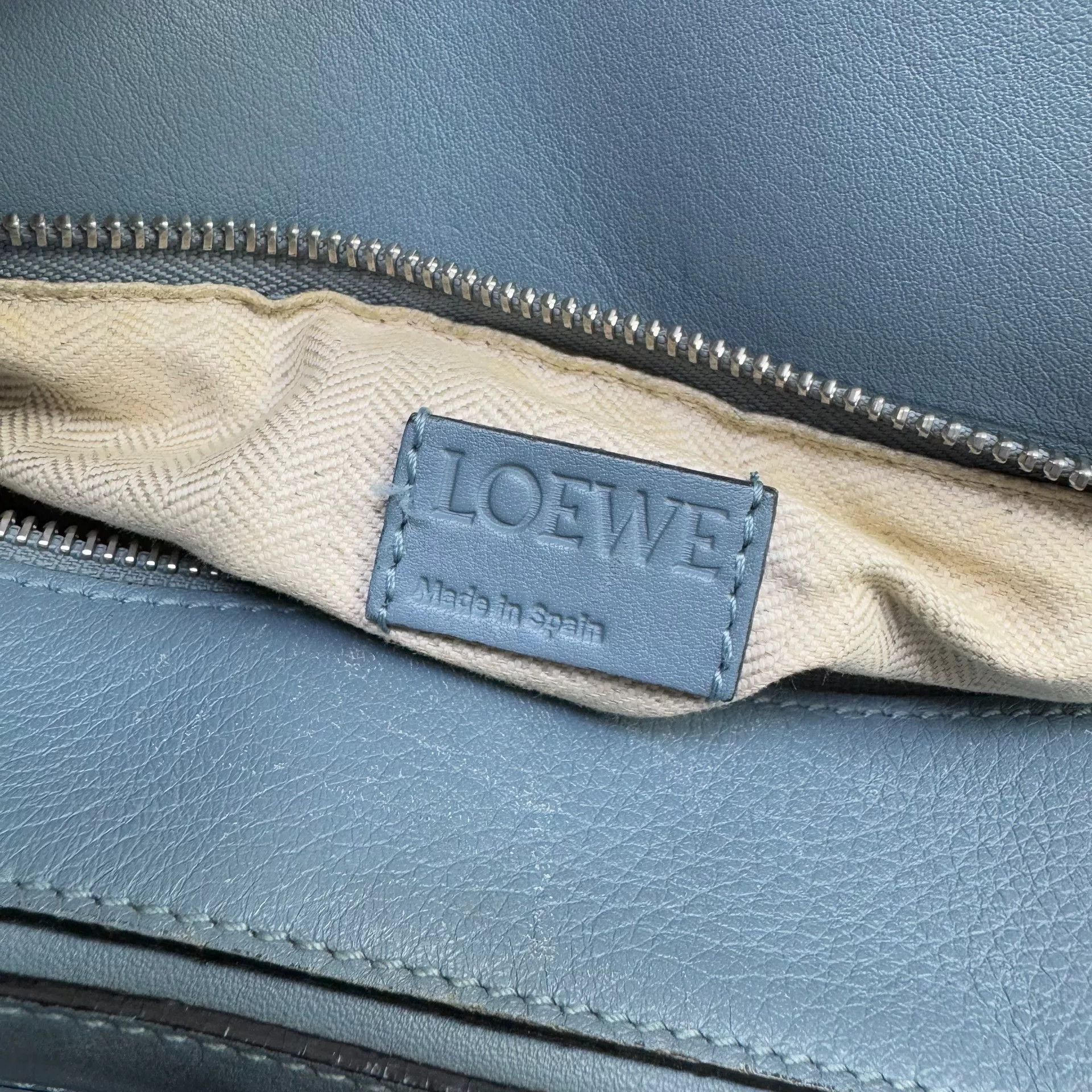 Loewe classic Loewe puzzle bag in foggy blue Size ONE SIZE - 8 Thumbnail