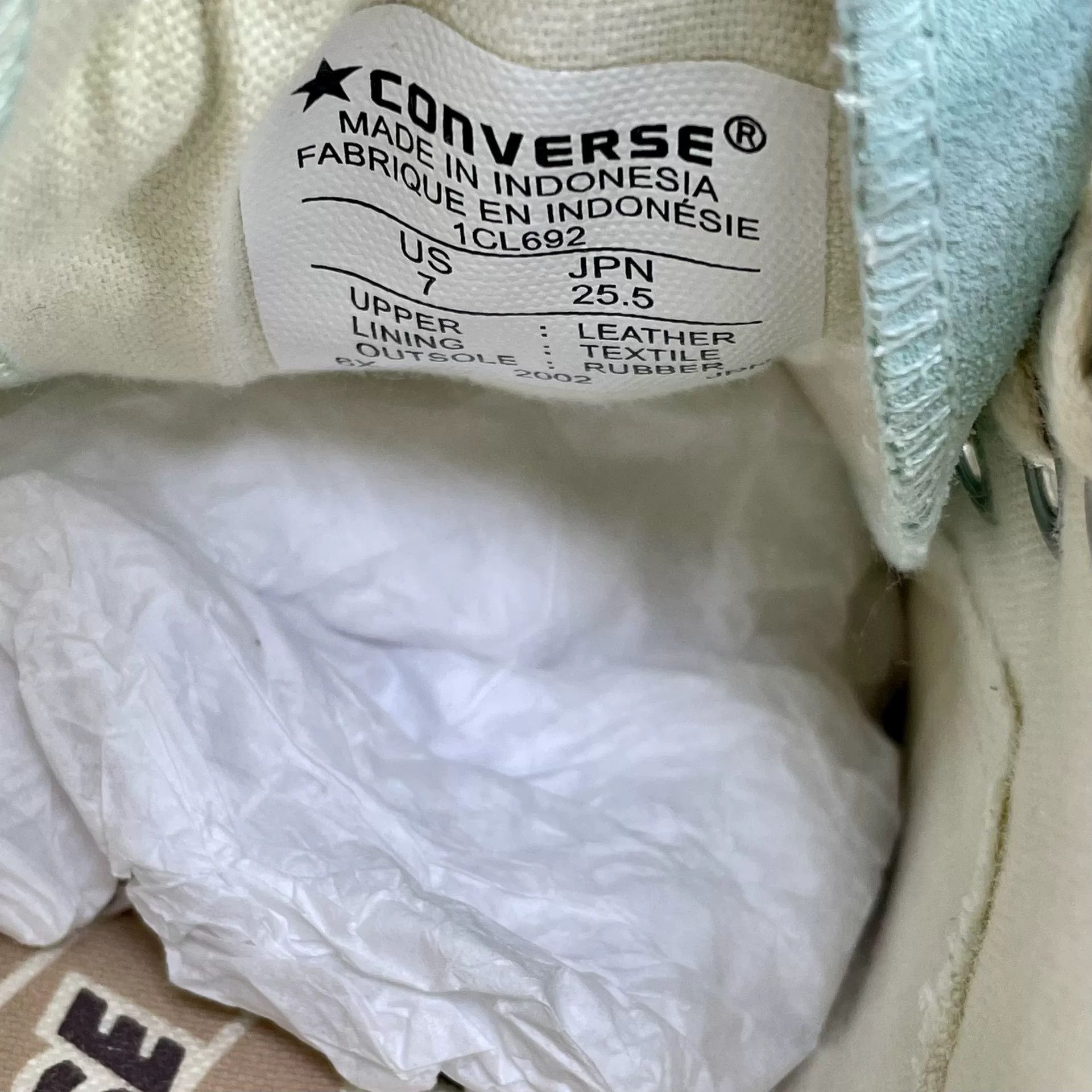 Converse mint green low-top canvas sneakers Size US 7 / EU 40 - 5 Thumbnail