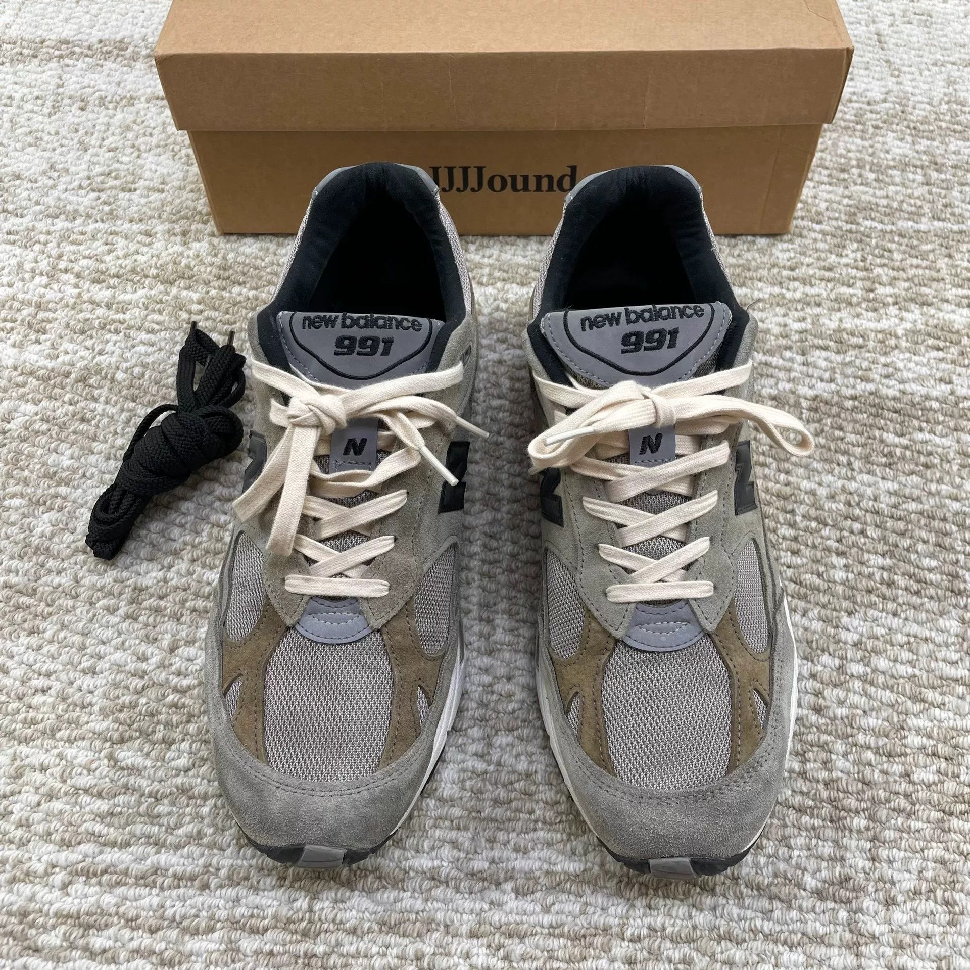 JJJJound jjjjound x new balance 991 retro sneakers Size US 9 / EU 42 - 2 Thumbnail