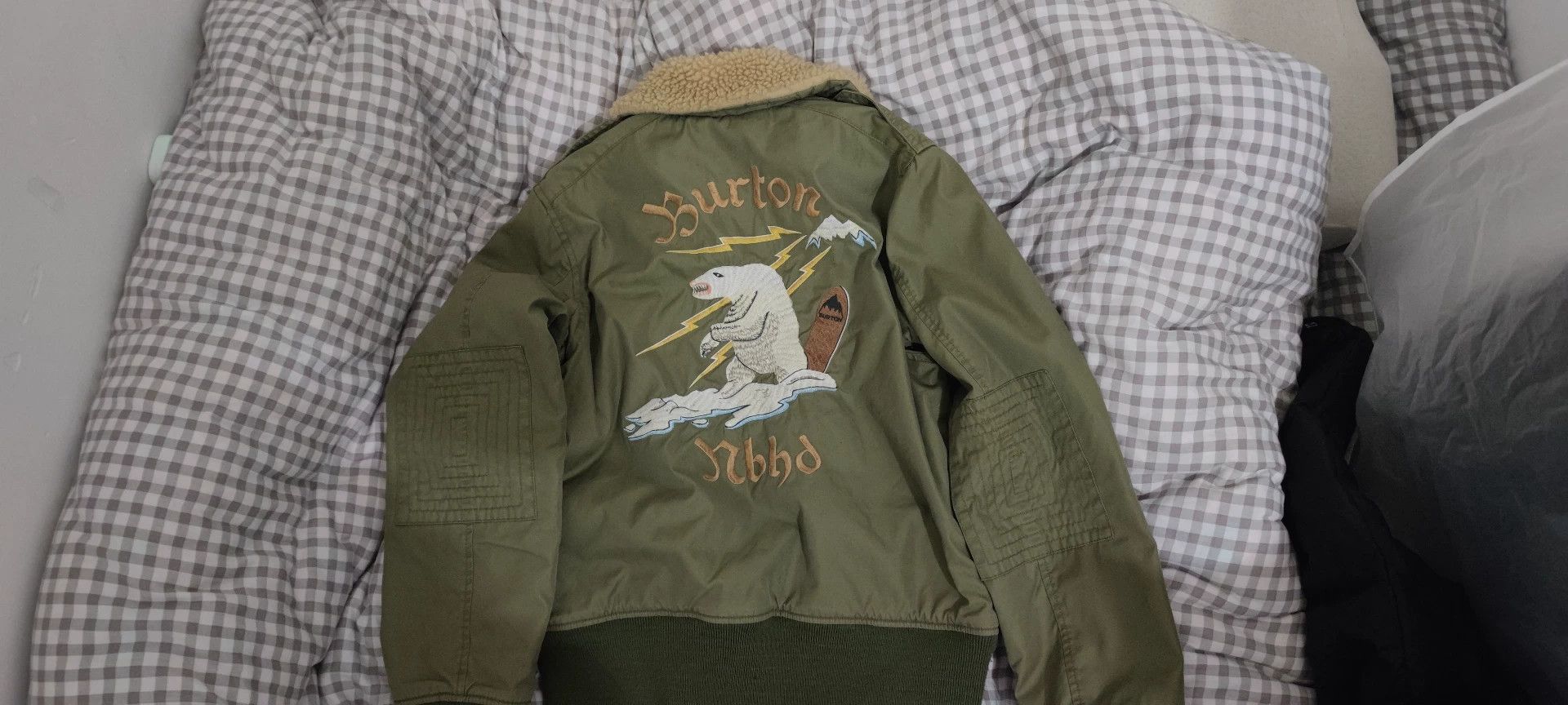 Neighborhood neighborhood burton collaboration embroidery cotton jacket Size US S / EU 44-46 / 1 - 2 Thumbnail