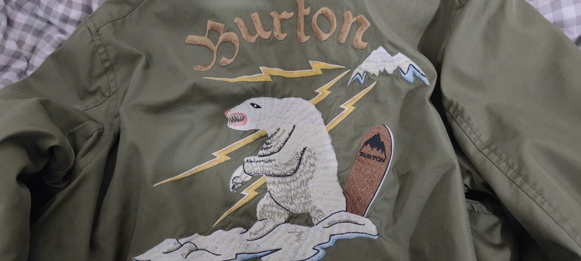 Neighborhood neighborhood burton collaboration embroidery cotton jacket Size US S / EU 44-46 / 1 - 4 Thumbnail