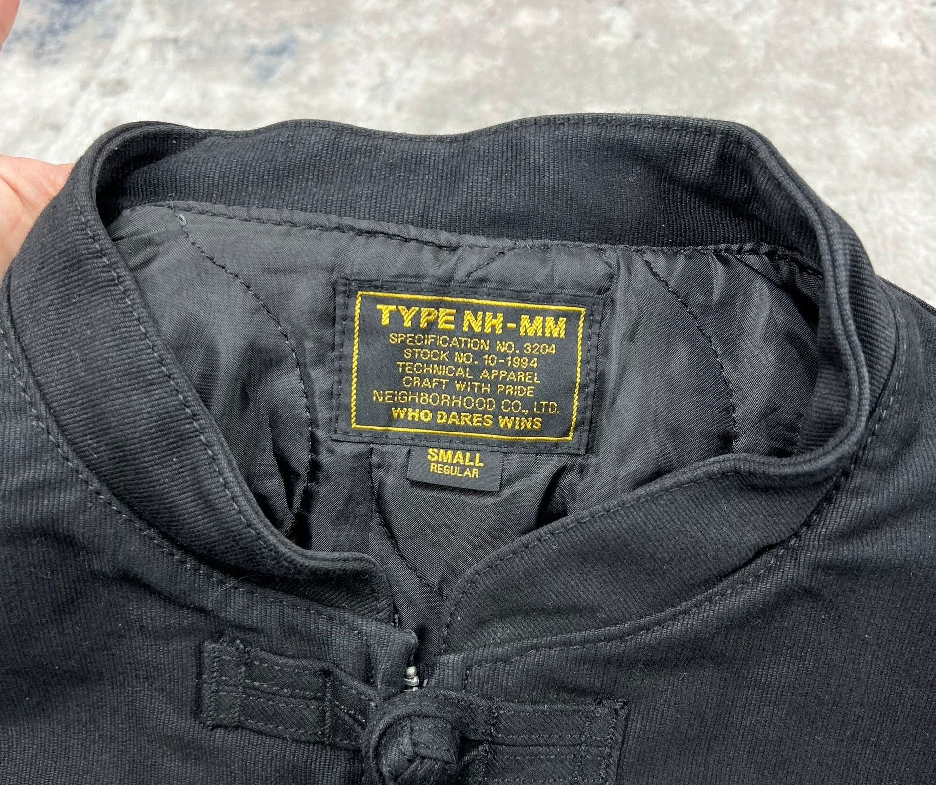Neighborhood black cotton military-style jacket Size US S / EU 44-46 / 1 - 7 Thumbnail