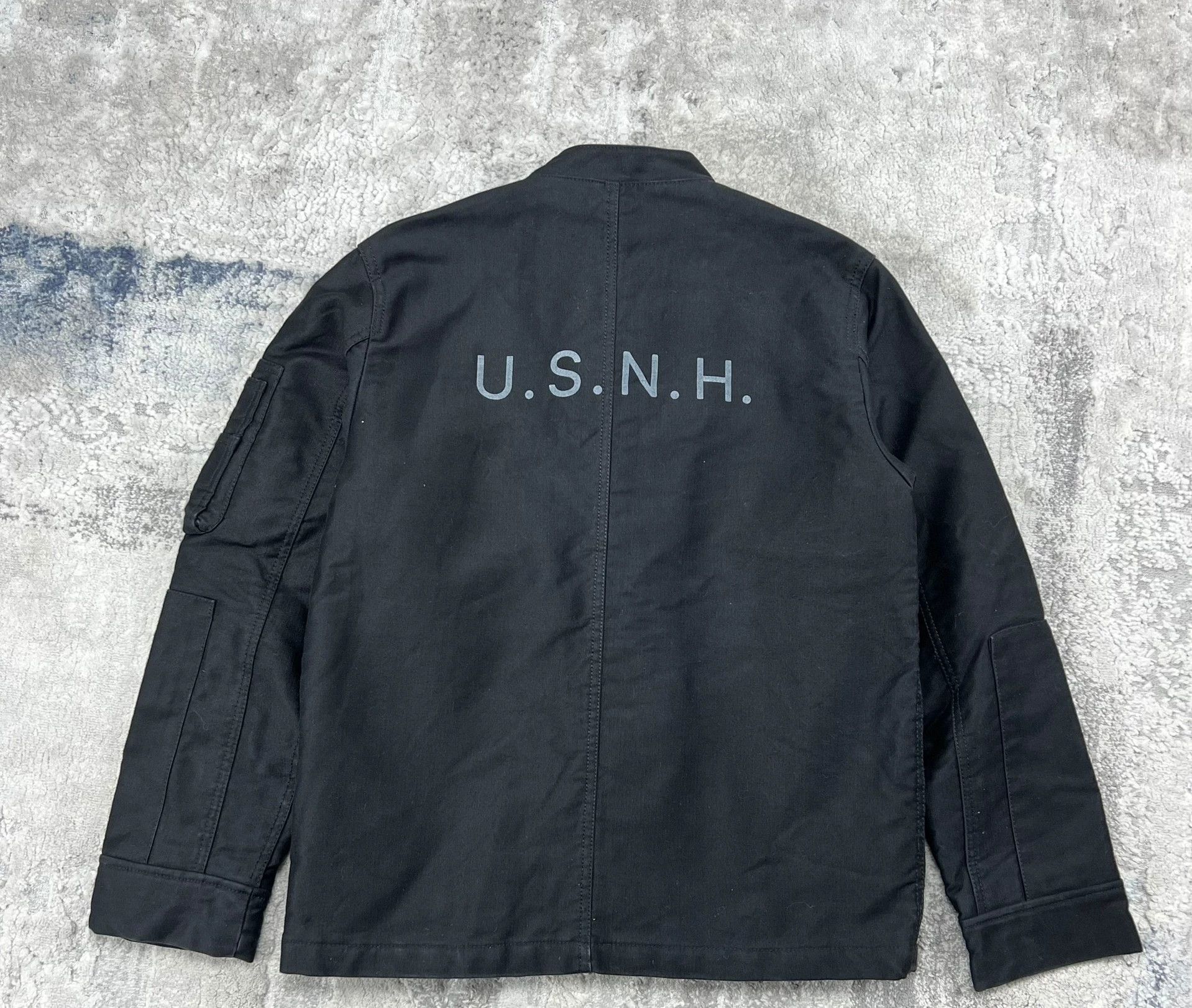 Neighborhood black cotton military-style jacket Size US S / EU 44-46 / 1 - 2 Thumbnail