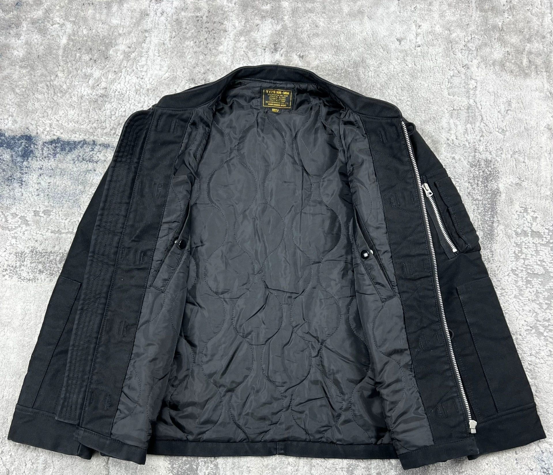 Neighborhood black cotton military-style jacket Size US S / EU 44-46 / 1 - 6 Thumbnail