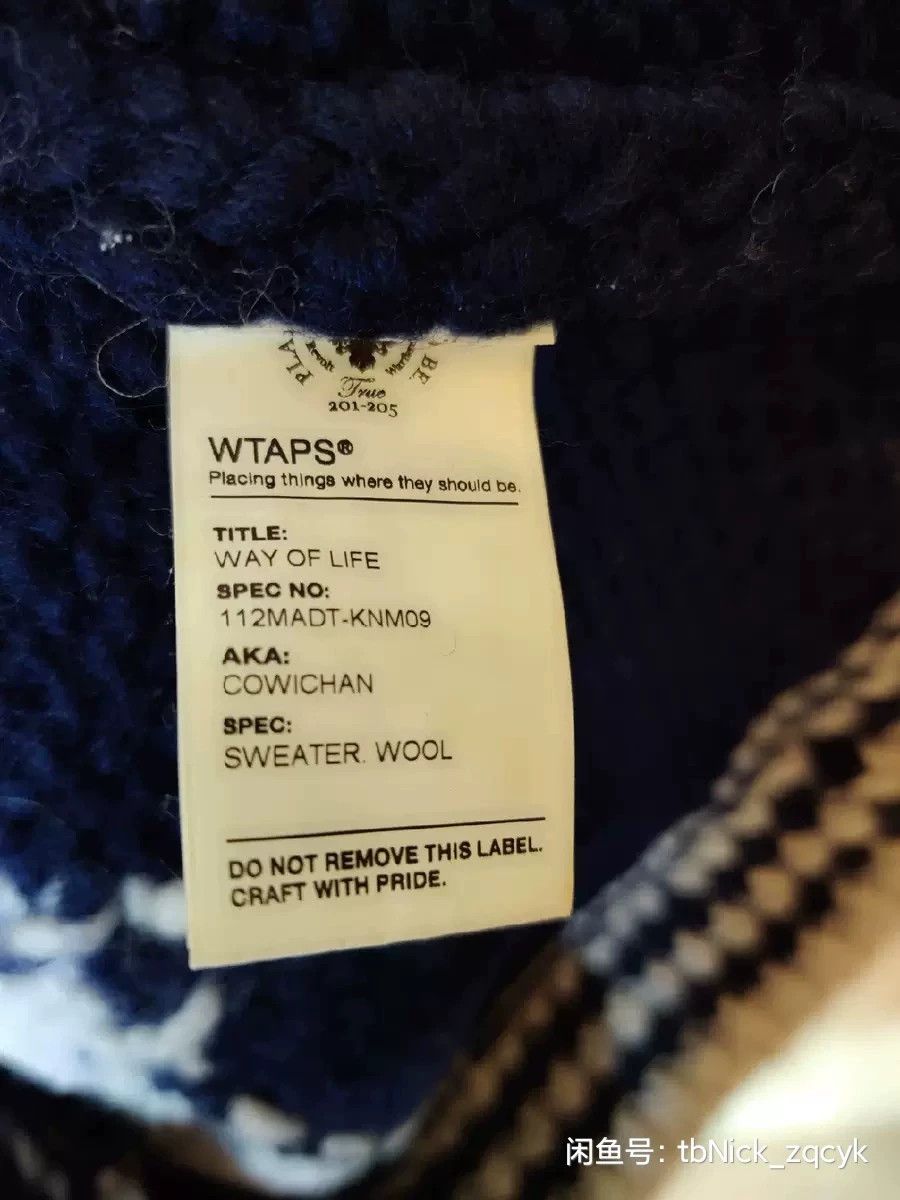 Wtaps WTAPS Cowichan Sweater with Gray Accents Size US L / EU 52-54 / 3 - 5 Thumbnail