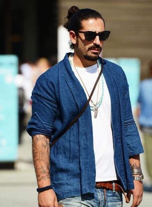 Visvim denim kimono style long sleeve top Size US M / EU 48-50 / 2 - 6 Thumbnail