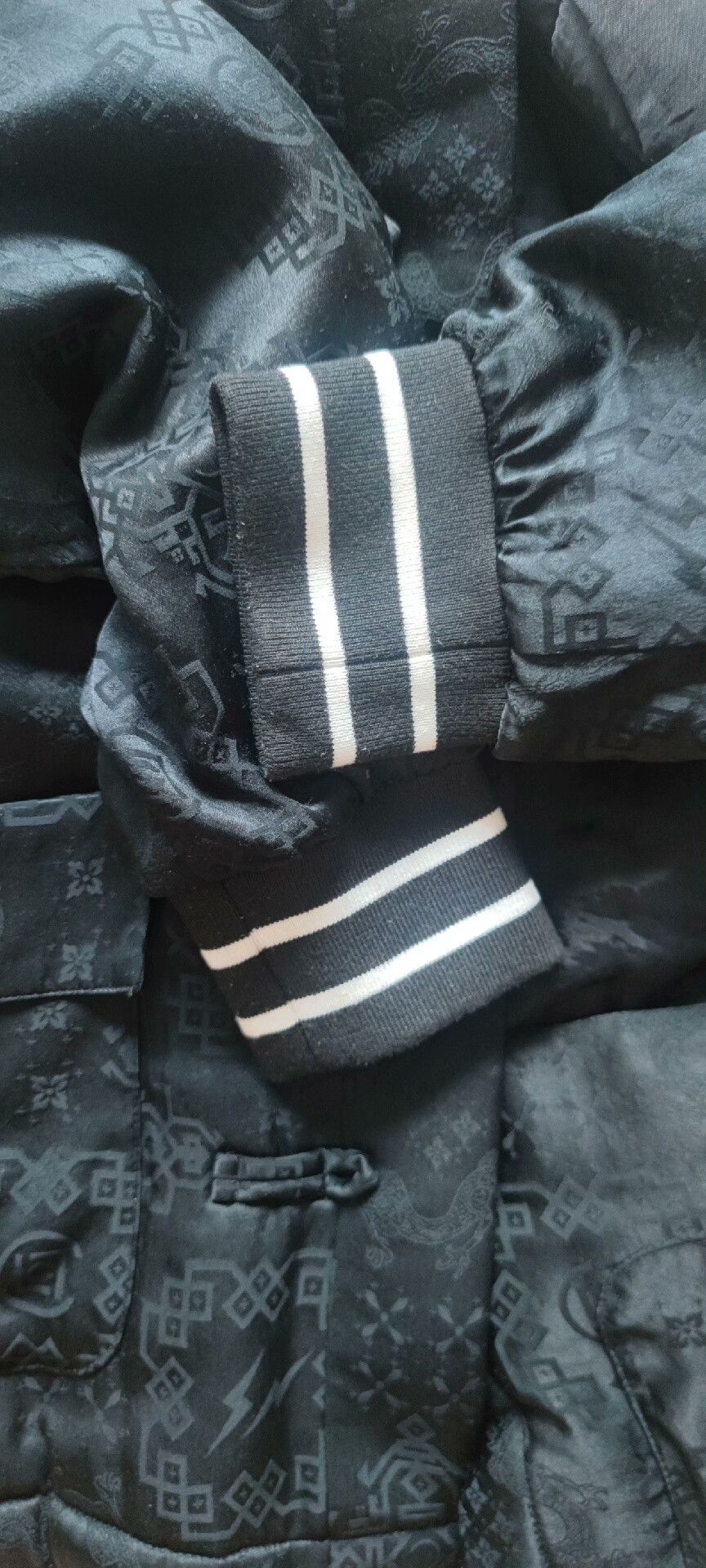 CLOT black silk CLOT x Fragment Design jacket Size US S / EU 44-46 / 1 - 6 Thumbnail