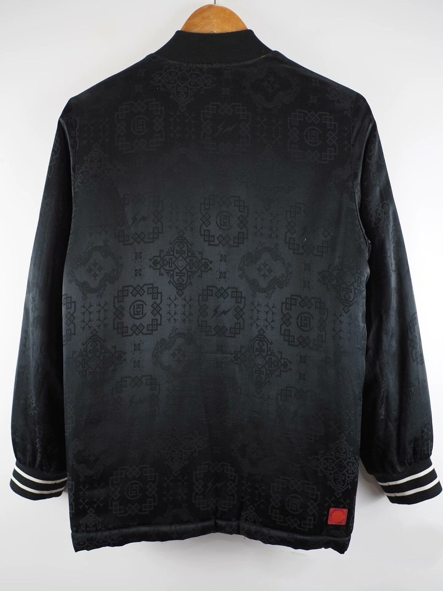 CLOT black silk CLOT x Fragment Design jacket Size US S / EU 44-46 / 1 - 2 Thumbnail