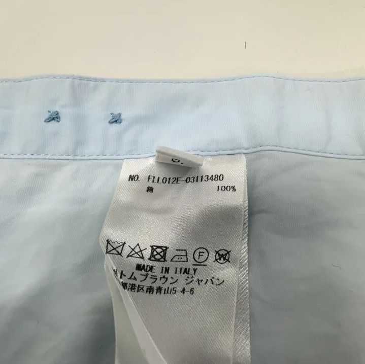 Thom Browne Thom Browne Casual Sleeveless Shirt in Blue Size US S / EU 44-46 / 1 - 6 Thumbnail