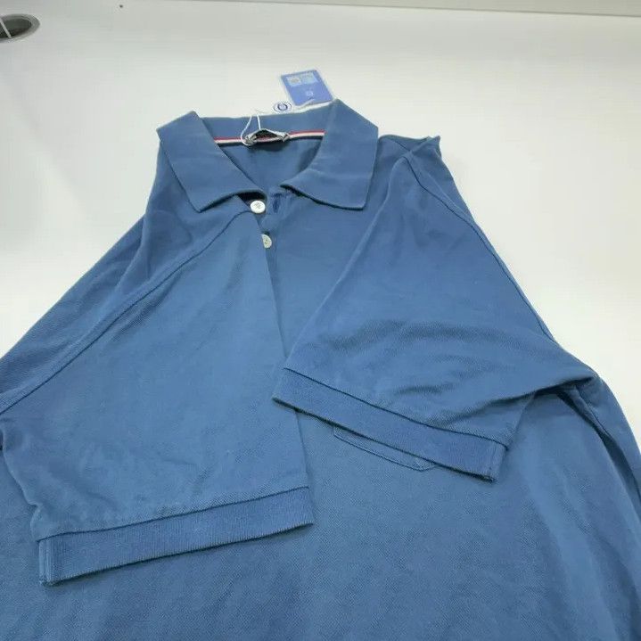 Thom Browne Thom Browne Blue Casual Short Sleeve Polo Size US S / EU 44-46 / 1 - 13 Thumbnail