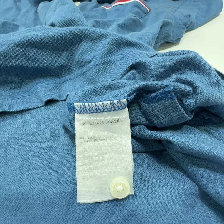 Thom Browne Thom Browne Blue Casual Short Sleeve Polo Size US S / EU 44-46 / 1 - 4 Thumbnail