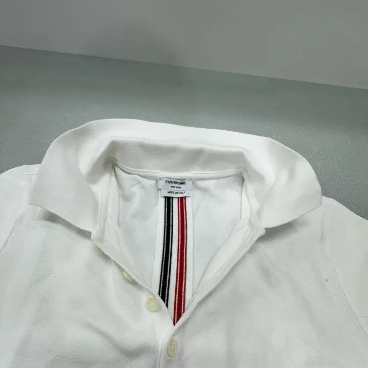 Thom Browne Thom Browne Classic Striped Short Sleeve Polo Size US M / EU 48-50 / 2 - 8 Thumbnail
