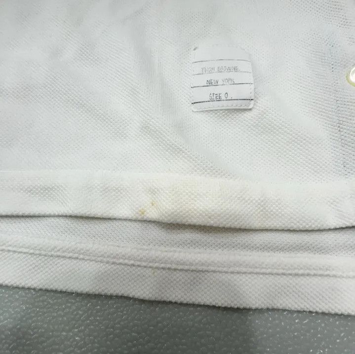 Thom Browne Thom Browne Classic Striped Short Sleeve Polo Size US M / EU 48-50 / 2 - 7 Thumbnail