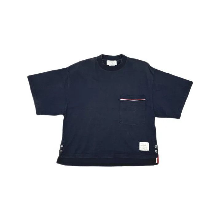 Thom Browne Thom Browne Oversized Pocket T-Shirt Size US M / EU 48-50 / 2 - 2 Thumbnail