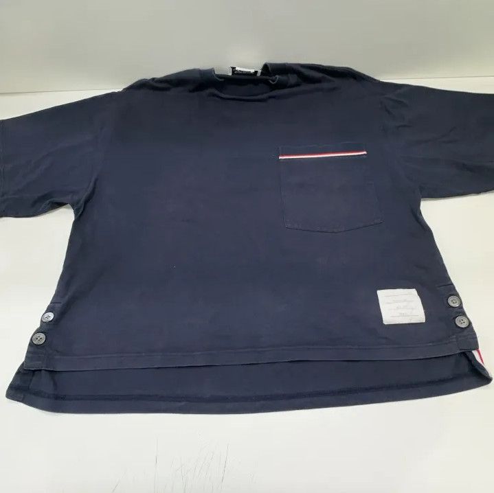 Thom Browne Thom Browne Oversized Pocket T-Shirt Size US M / EU 48-50 / 2 - 14 Thumbnail