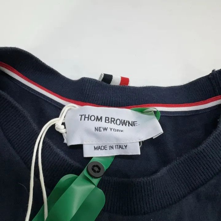 Thom Browne Thom Browne SS23 Striped Short Sleeve T-Shirt Size US S / EU 44-46 / 1 - 4 Thumbnail