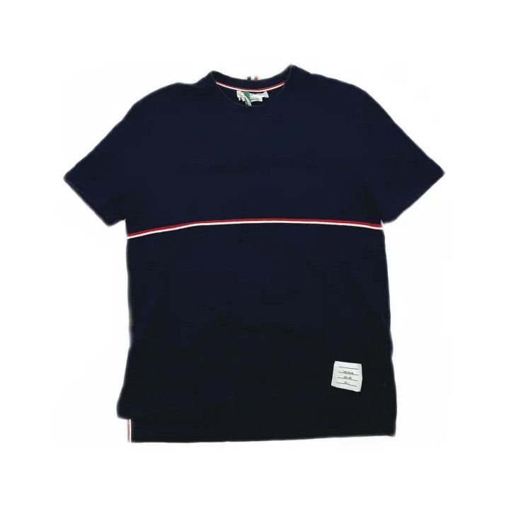 Thom Browne Thom Browne SS23 Striped Short Sleeve T-Shirt Size US S / EU 44-46 / 1 - 2 Thumbnail