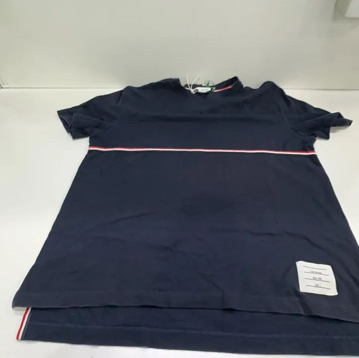 Thom Browne Thom Browne SS23 Striped Short Sleeve T-Shirt Size US S / EU 44-46 / 1 - 10 Thumbnail