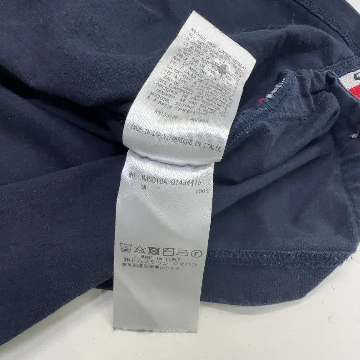 Thom Browne Thom Browne Navy Tricolour Pocket T-Shirt Size US S / EU 44-46 / 1 - 6 Thumbnail