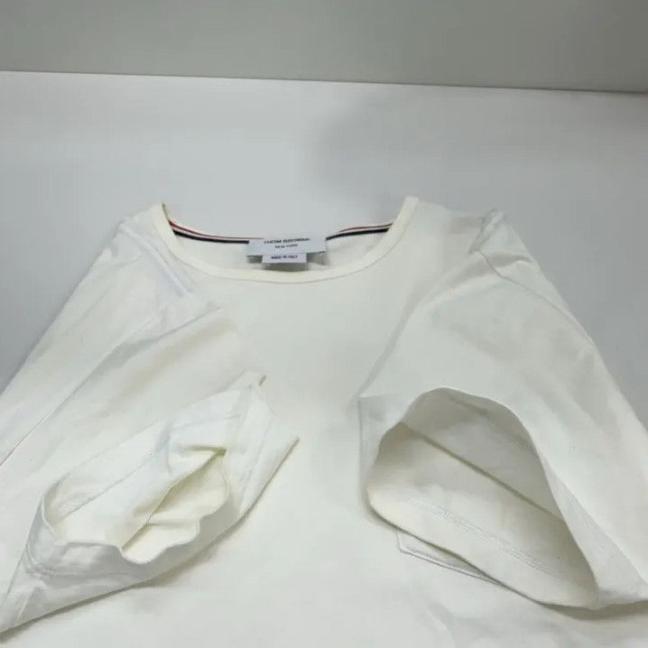 Thom Browne Thom Browne Classic White Short Sleeve T-shirt Size US M / EU 48-50 / 2 - 11 Thumbnail