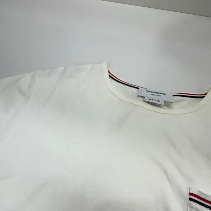 Thom Browne Thom Browne Classic White Short Sleeve T-shirt Size US M / EU 48-50 / 2 - 8 Thumbnail