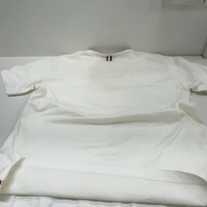 Thom Browne Thom Browne Classic White Short Sleeve T-shirt Size US M / EU 48-50 / 2 - 12 Thumbnail
