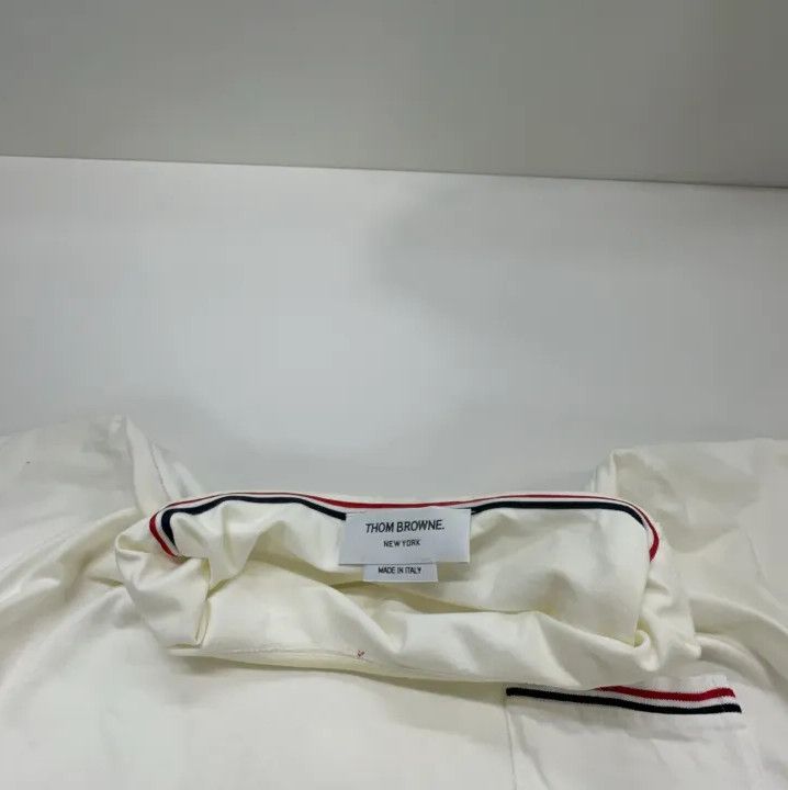 Thom Browne Thom Browne Classic White Short Sleeve T-shirt Size US M / EU 48-50 / 2 - 7 Thumbnail