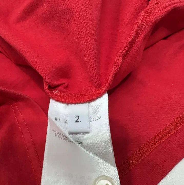 Thom Browne Thom Browne Red Logo Pocket Short Sleeve T-Shirt Size US S / EU 44-46 / 1 - 5 Thumbnail