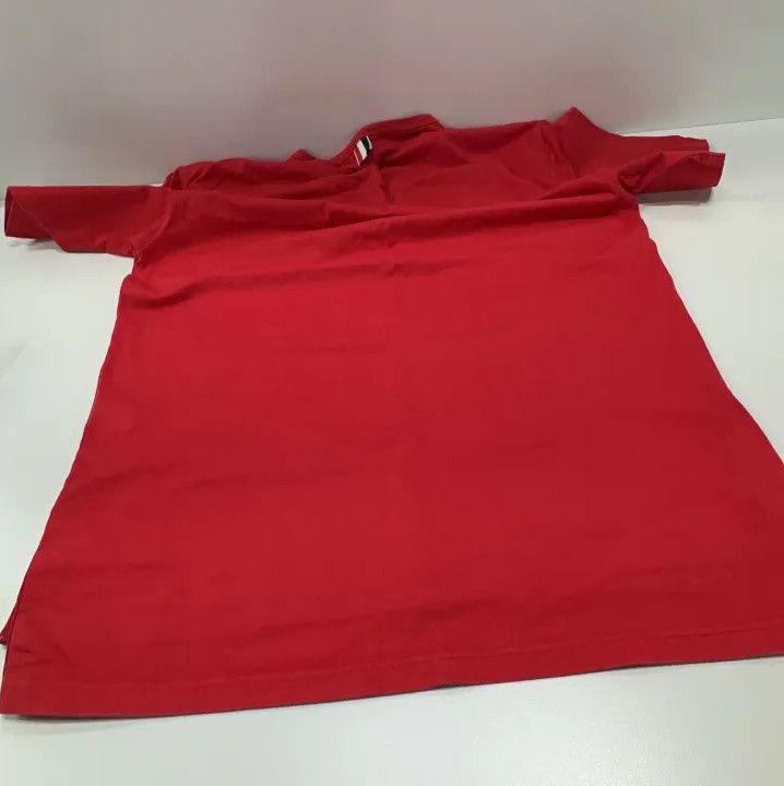Thom Browne Thom Browne Red Logo Pocket Short Sleeve T-Shirt Size US S / EU 44-46 / 1 - 16 Thumbnail