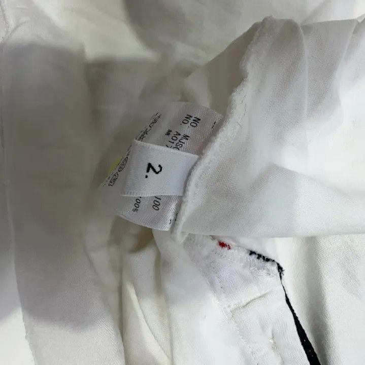 Thom Browne Thom Browne Classic White Short Sleeve T-Shirt Size US S / EU 44-46 / 1 - 4 Thumbnail