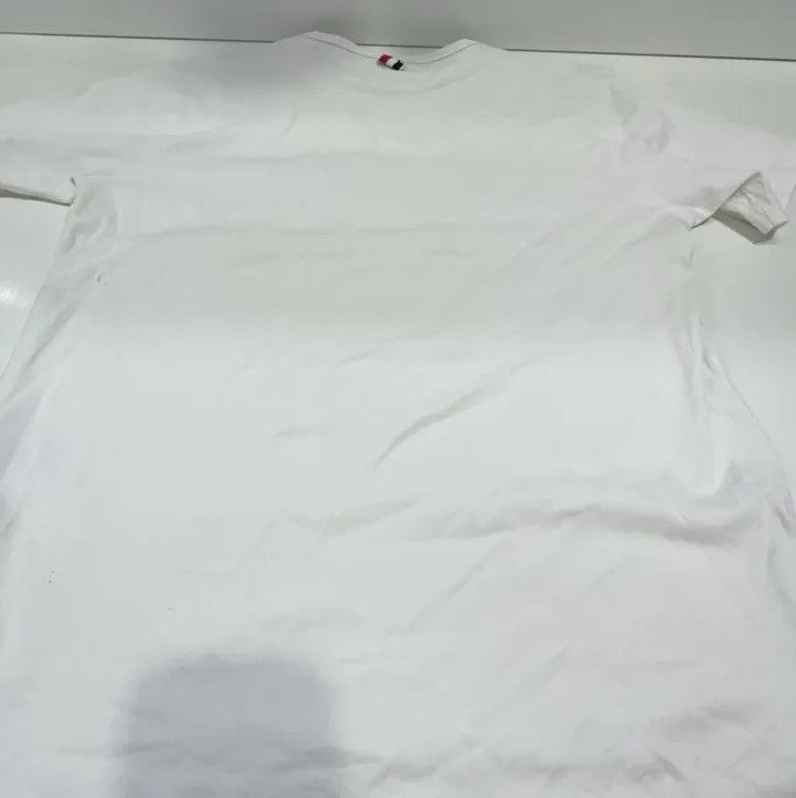Thom Browne Thom Browne Classic White Short Sleeve T-Shirt Size US S / EU 44-46 / 1 - 12 Thumbnail