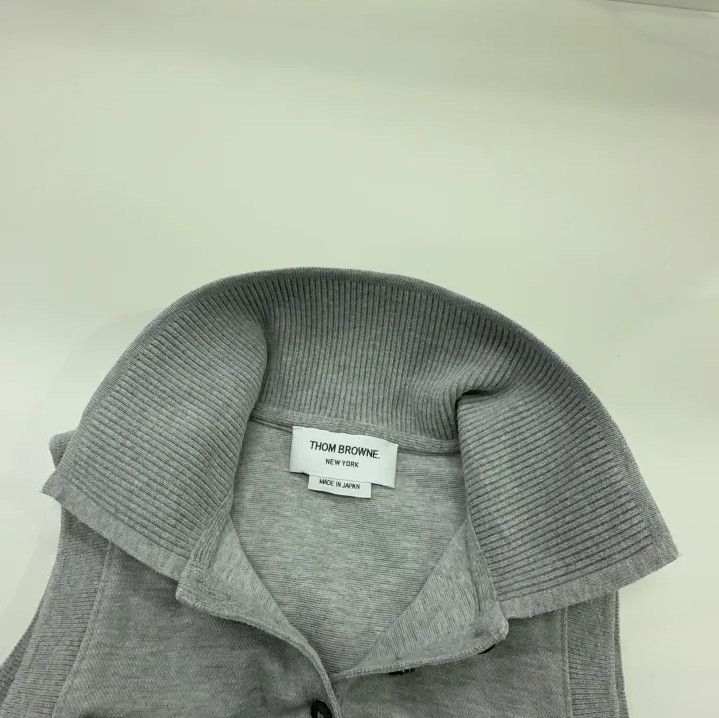 Thom Browne Thom Browne Gray Casual Sleeveless Polo Size US M / EU 48-50 / 2 - 7 Thumbnail
