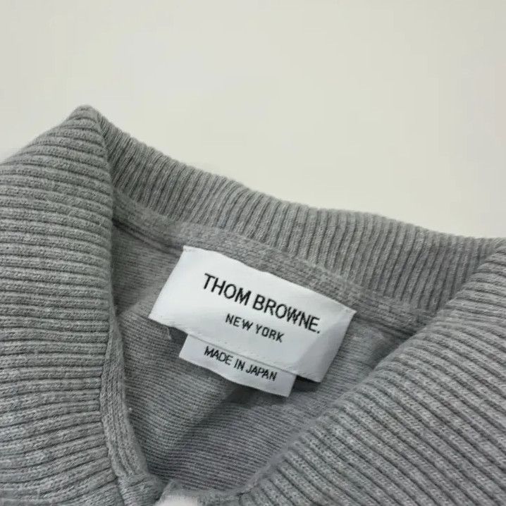 Thom Browne Thom Browne Gray Casual Sleeveless Polo Size US M / EU 48-50 / 2 - 6 Thumbnail