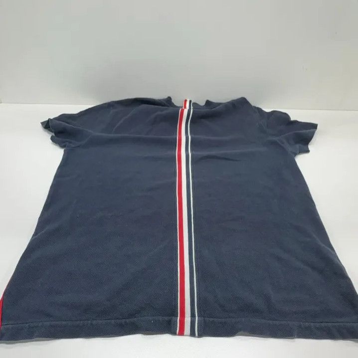 Thom Browne Thom Browne Navy Striped Cotton T-Shirt for Men Size US S / EU 44-46 / 1 - 15 Thumbnail