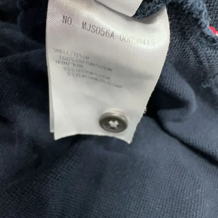 Thom Browne Thom Browne Navy Striped Cotton T-Shirt for Men Size US S / EU 44-46 / 1 - 5 Thumbnail
