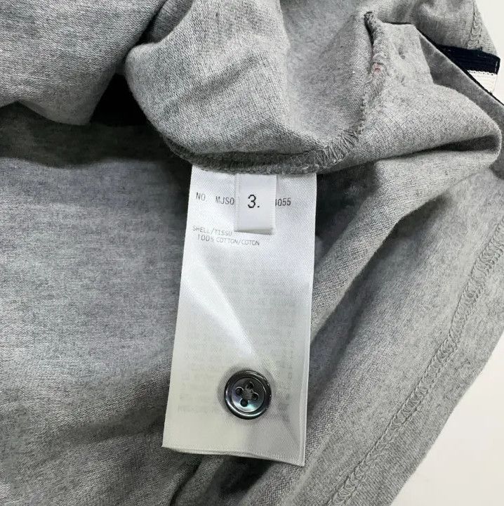 Thom Browne Thom Browne Gray Short Sleeve T-Shirt Size US M / EU 48-50 / 2 - 6 Thumbnail