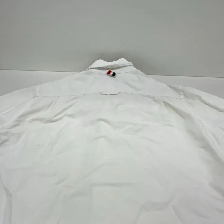 Thom Browne Thom Browne White Long Sleeve Button-Up Shirt Size US M / EU 48-50 / 2 - 16 Thumbnail